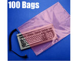 16x18 (.004) Anti-Static, 100 Bags