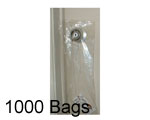5.5x15 + 1.5 Lip Door Knob Poly Bags, 2000 Bags