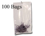 3x4 HH (.002) Zip Close, 100 Bags
