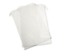 3x5 (.002) Clear Drawstring, 1000 Bags - $121.11 : Saket Poly Bags, low  cost poly bags, plastic bags, doorknob bags and packaging!