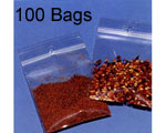 3x3 Poly Pro Ziplock, 100 Bags