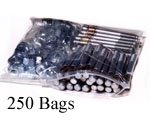 6x9 Slide-Seal, 250 Bags