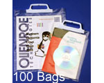 18x20 + 4 Snap Handle, 100 Bags