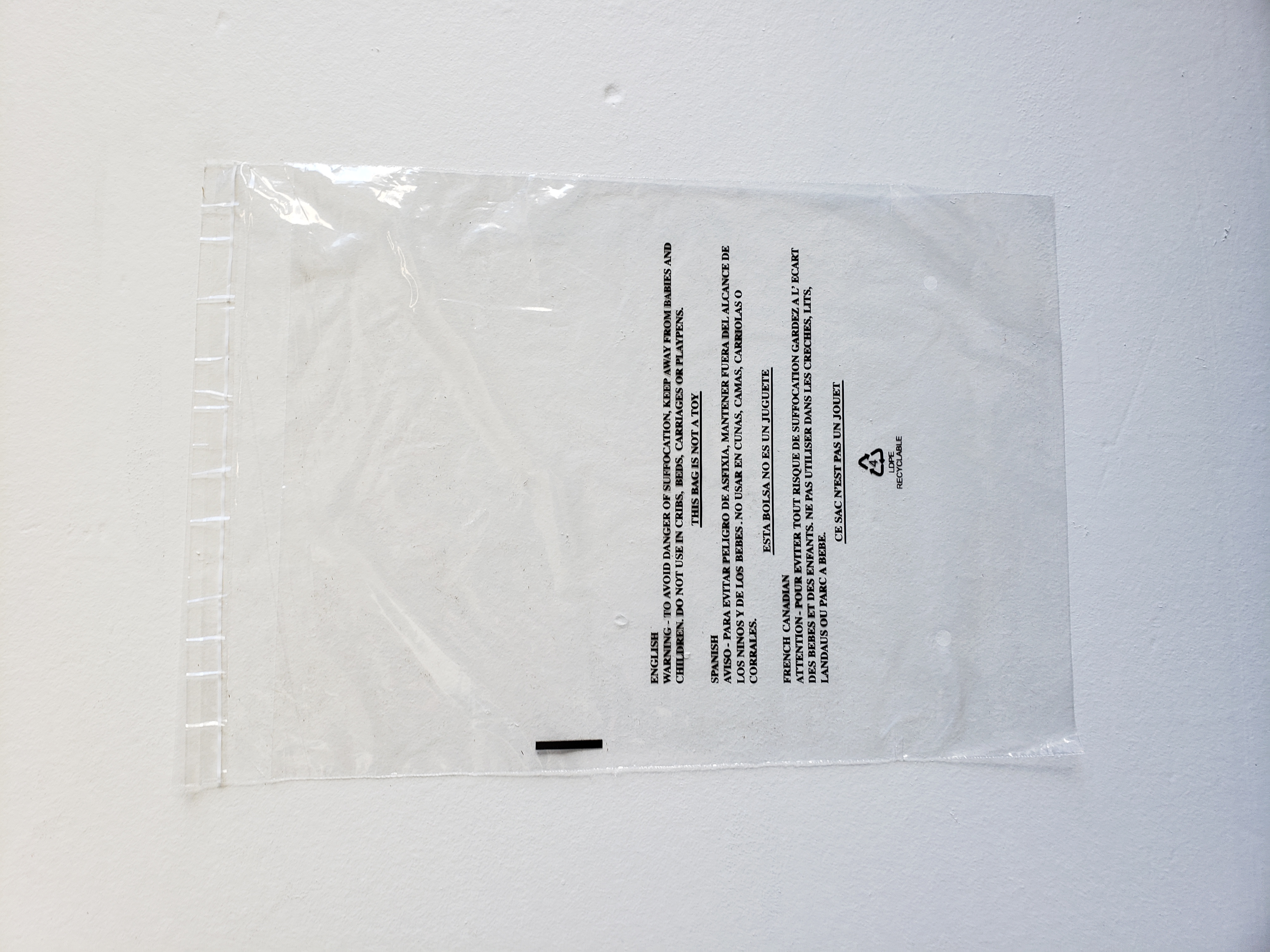 14x20 (.0015) Suffocation Warning, 1000 Bags - Click Image to Close