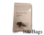 6x9 WB (.002) Zip Close, 100 Bags