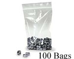 10x12 (.004) Zip Close, 100 Bags